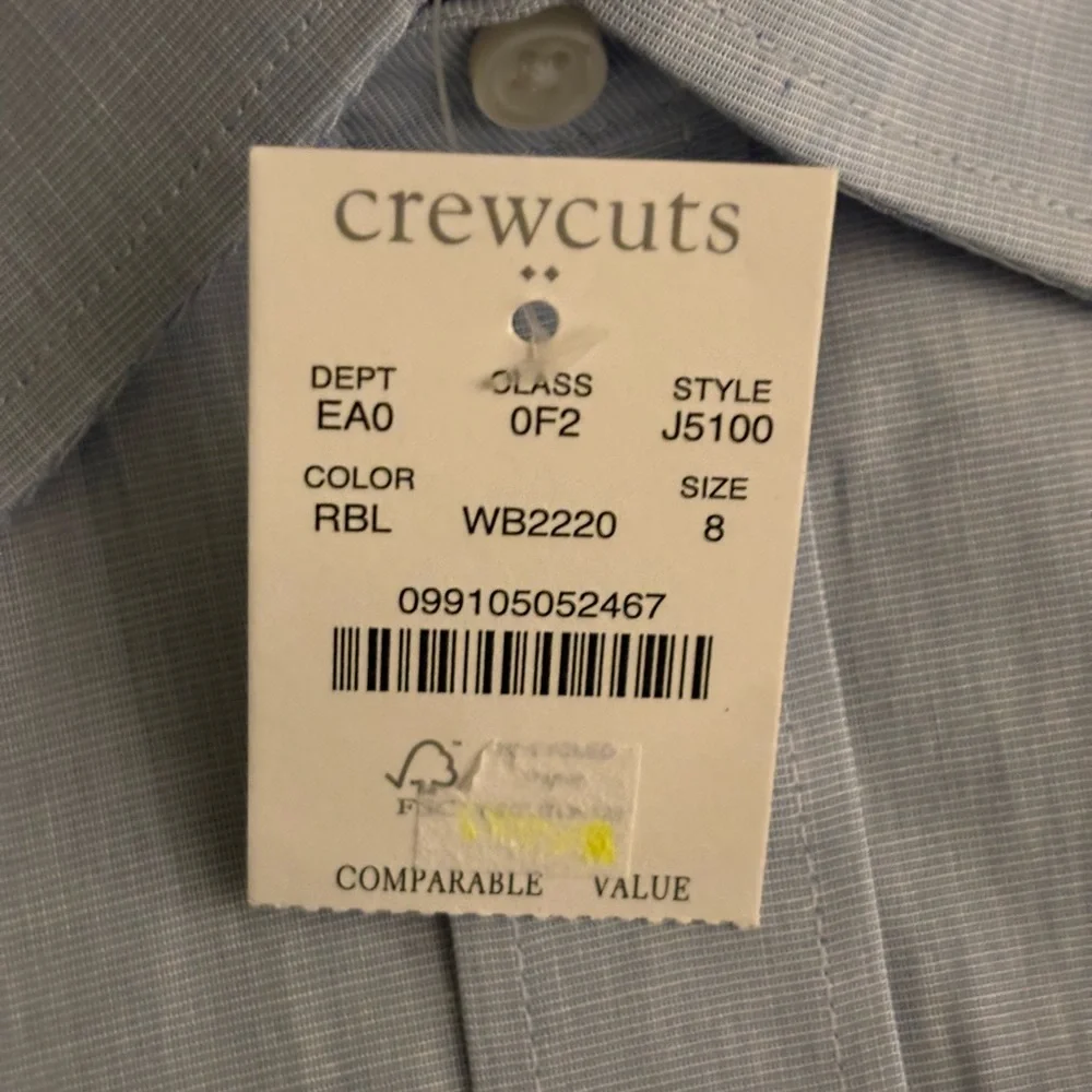 J. Crew Blue Long-sleeve Button-down Shirt
